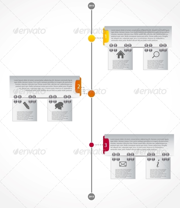 Infographic Business Template Vector Illustration - Web Technology