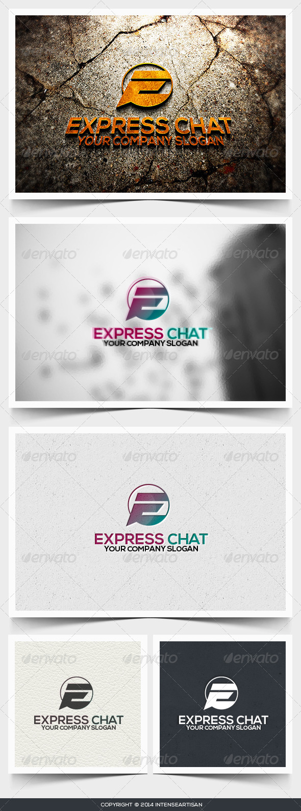 Express Chat Logo Template - Letters Logo Templates