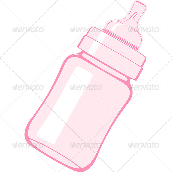 Baby Bottle - Man-made Objects Objects