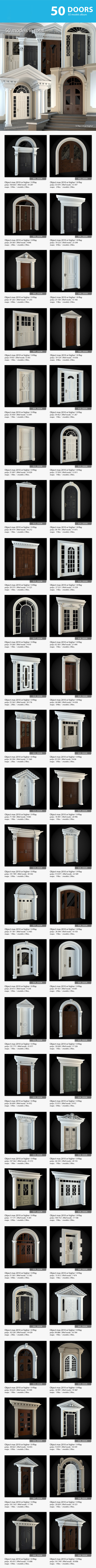 Doors Collection - 3Docean 6618928