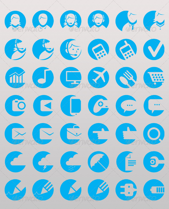 Hollow Icons - Icons