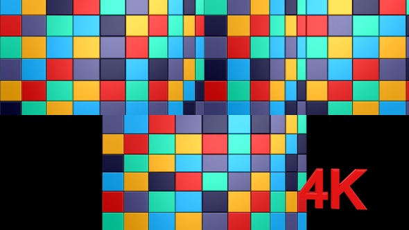 Background of Animated Squares alt