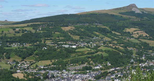 La Bourboule, Massif Central, Puy de Dôme,Auvergne, France alt