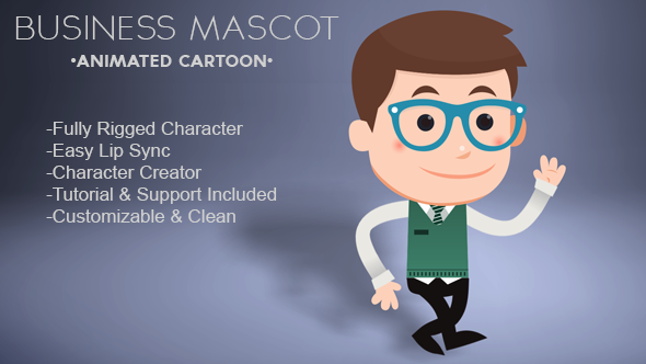 Business Mascot - VideoHive 6509315