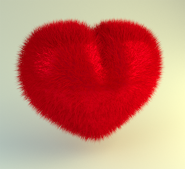 Plush Heart - 3Docean 6626460