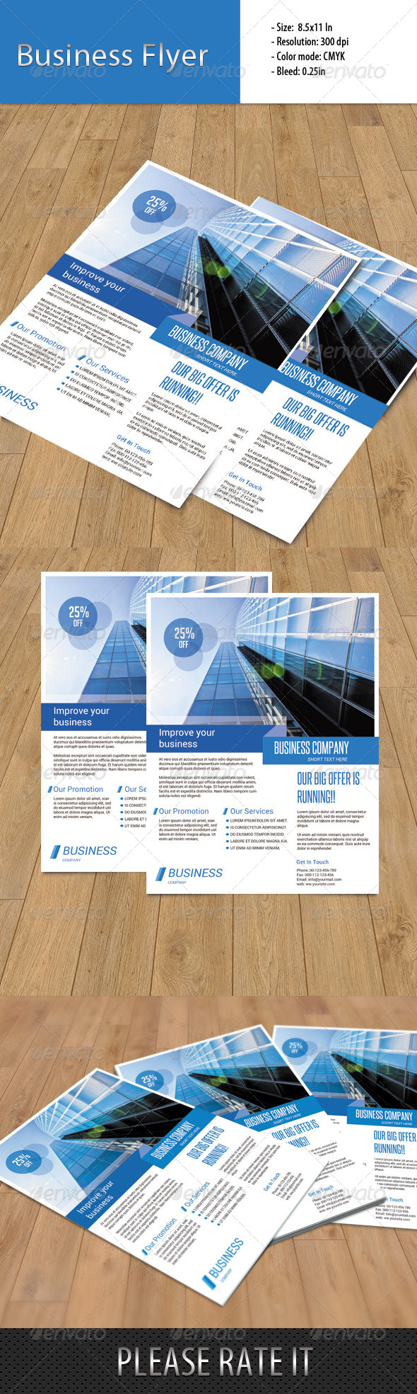 Business Flyer Template - Corporate Flyers