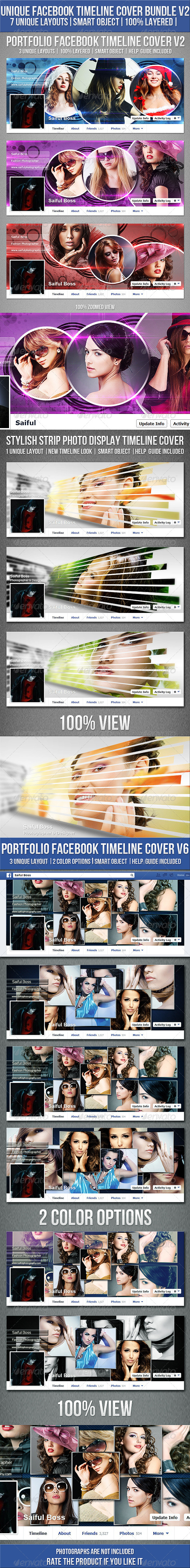 Facebook Timeline Cover Bundle V2 - Facebook Timeline Covers Social Media