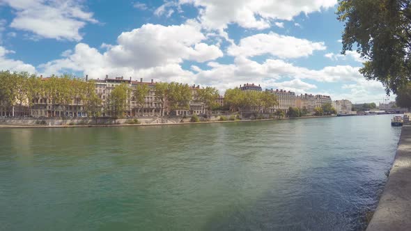 Waterfront Of The City Of Lyon, France 3 alt