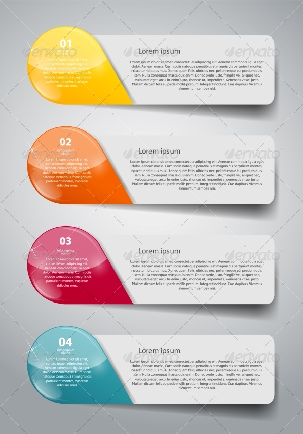 Infographic Business Template Vector Illustration - Web Technology