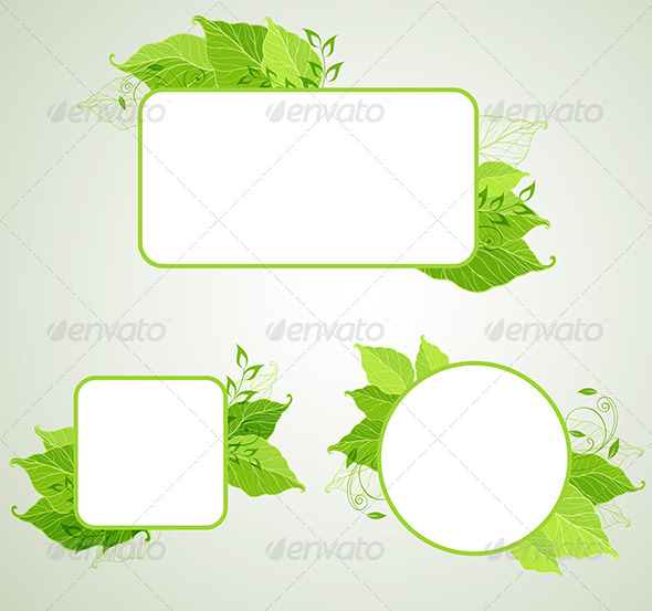 Green Ecology Banners - Flowers & Plants Nature