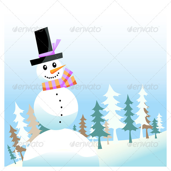 Snowman - Seasons/Holidays Conceptual