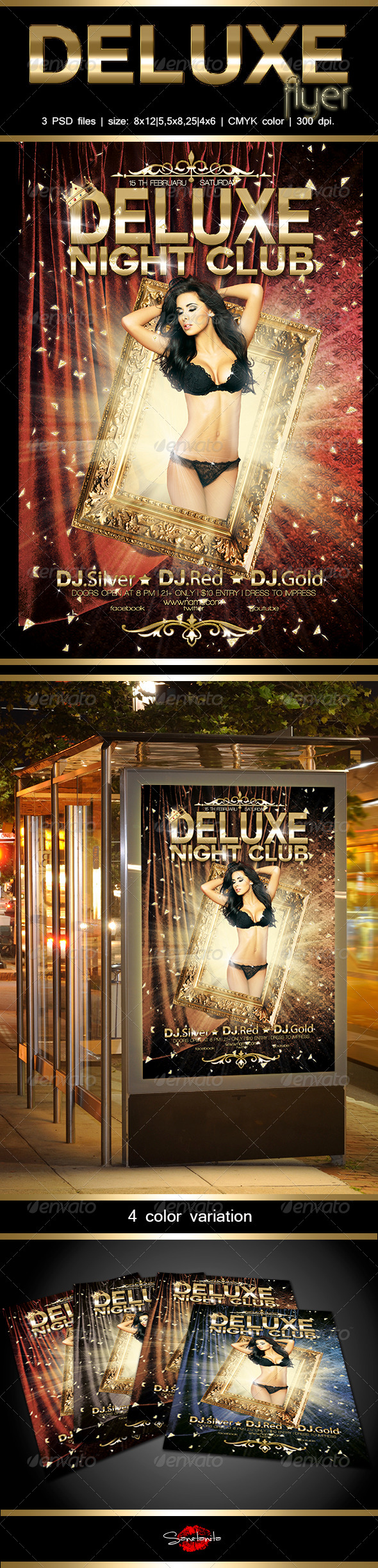 Deluxe Party Flyer - Clubs & Parties Events