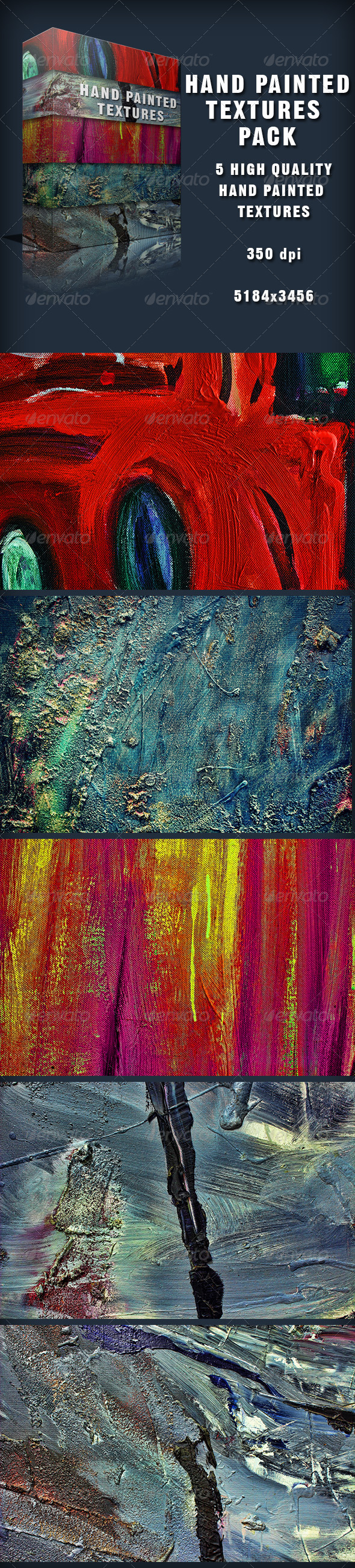Hand Painted Textures - Art Textures