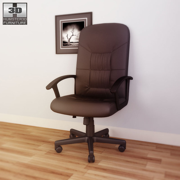 Ikea Verner Swivel Chair 3d Model By Humster3d 3docean