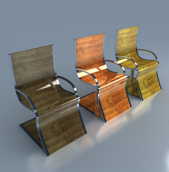 Modern Chair - 3Docean 6639314
