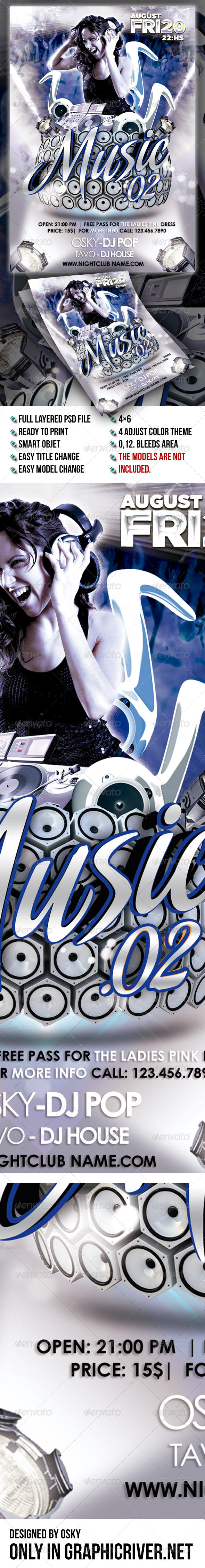 Music 02 - Clubs & Parties Events