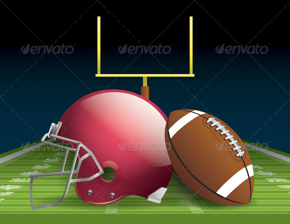 American Football - Sports/Activity Conceptual