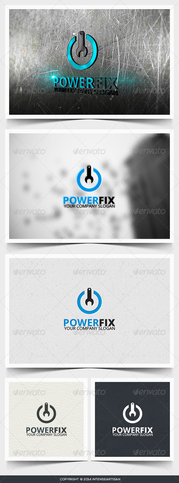 Power Fix Logo Template - Objects Logo Templates