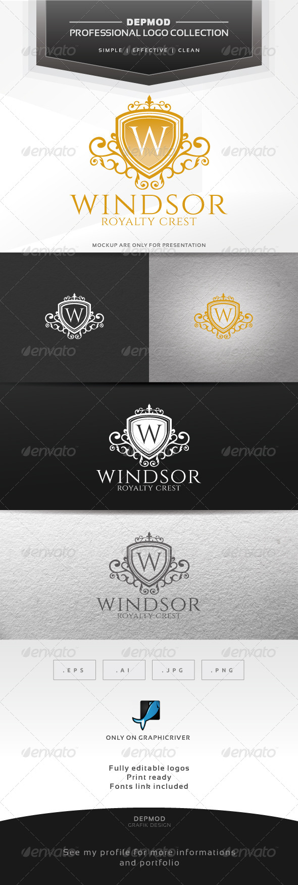 Windsor Logo - Crests Logo Templates