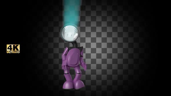 Shine Inspired Happy Robot