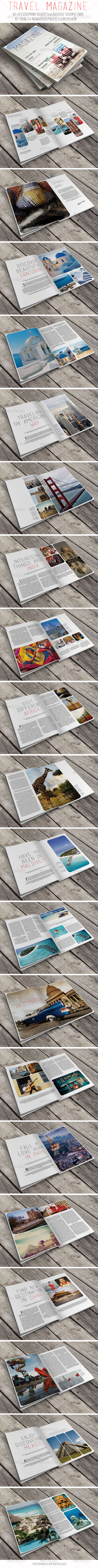 Travel Magazine - Magazines Print Templates