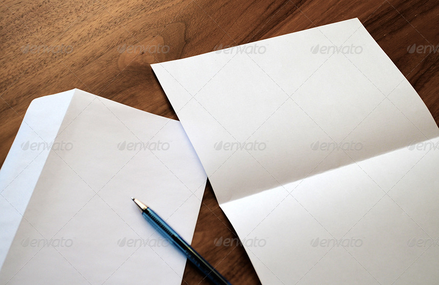 letter and envelope