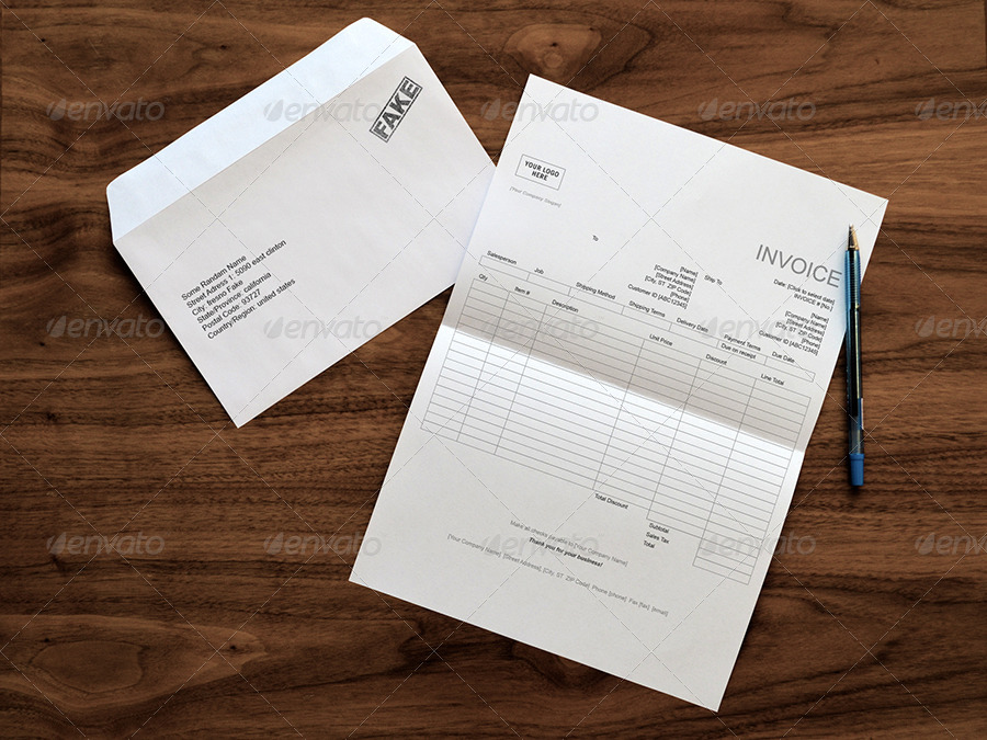 envelope mockups