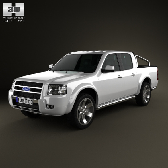 Ford Ranger Double Cab 2003 - 3DOcean Item for Sale