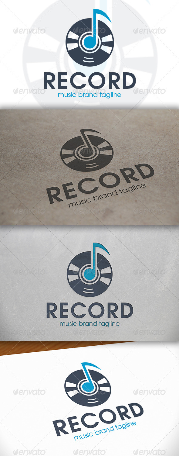 Music Note Logo - Objects Logo Templates