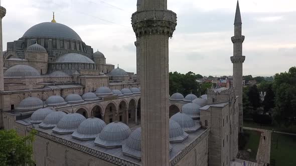 Suleymaniye Mosque Drone Video