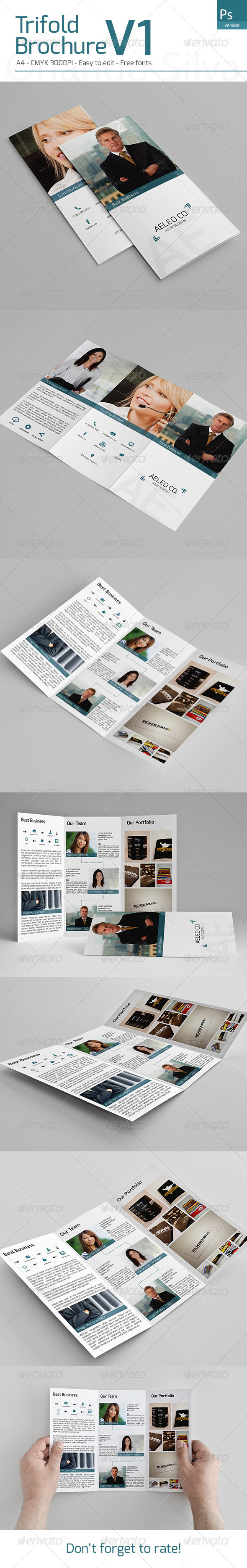 Trifold Brochure V1 - Corporate Brochures