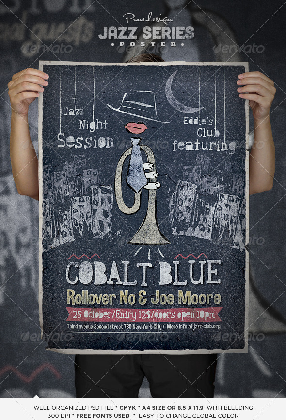 Jazz - Artistic Series - Poster - Concerts Events