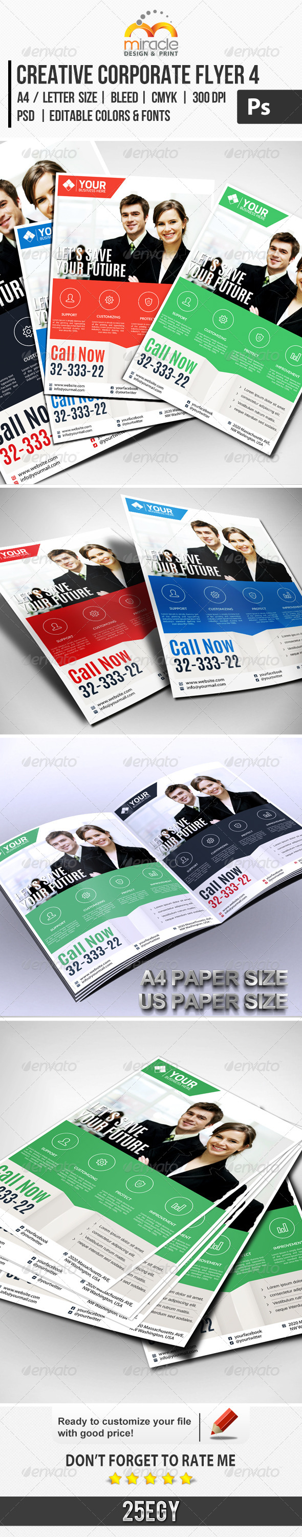 Creative Corporate Flyer 4 - Corporate Flyers