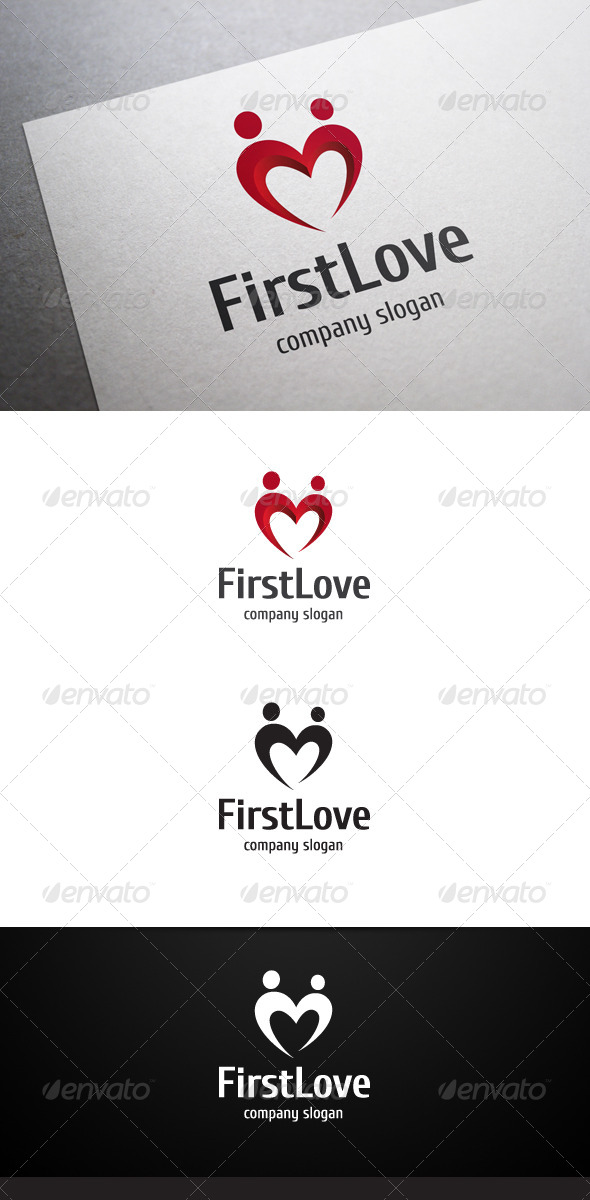 First Love Logo - Symbols Logo Templates