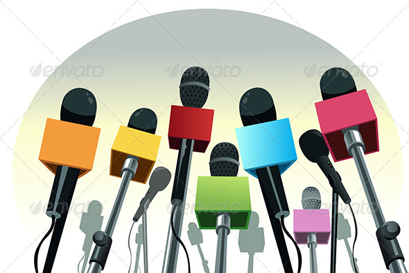 Microphones on the Podium - Conceptual Vectors