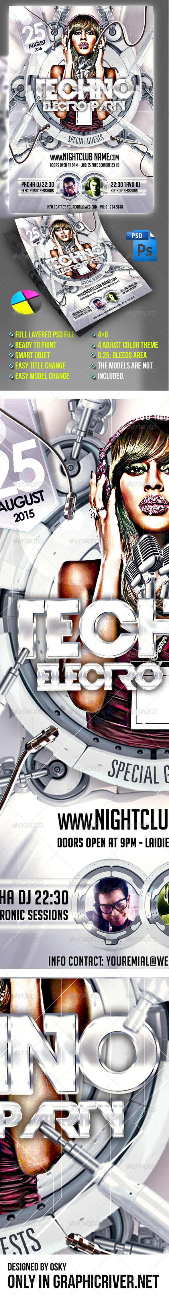 Techno Party - Clubs & Parties Events