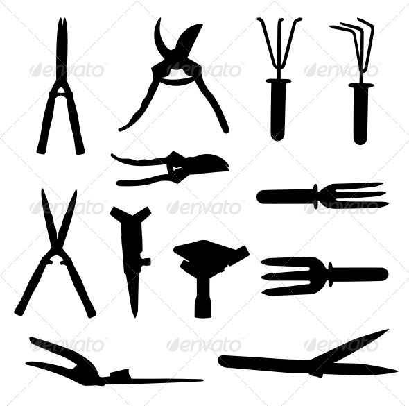 Garden Tools Set - Web Technology