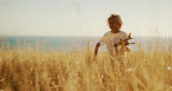 Running and skipping for joy