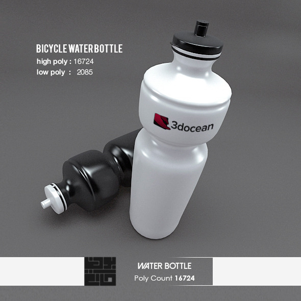 Bicycle Water Bottle - 3Docean 6650100