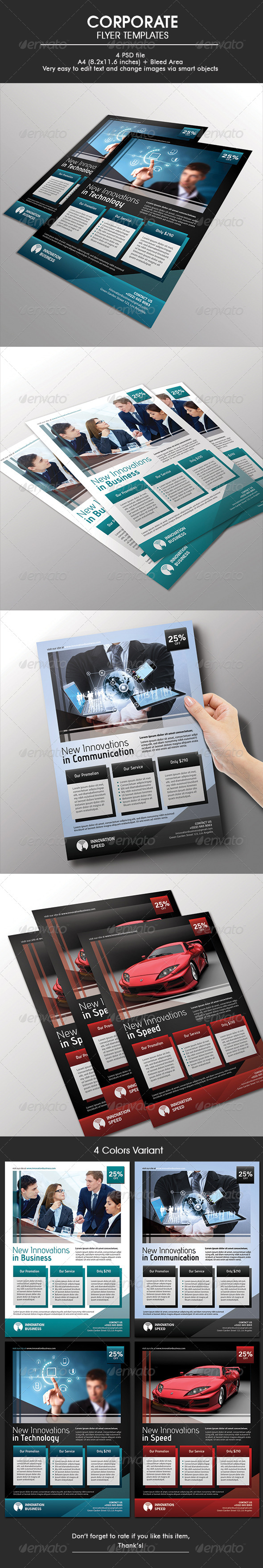 Corporate Flyer Template - Corporate Flyers