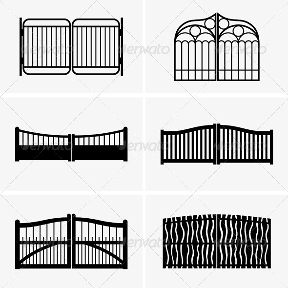 Gates - Man-made Objects Objects