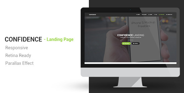 Confidence Responsive Parallax - ThemeForest 6647812