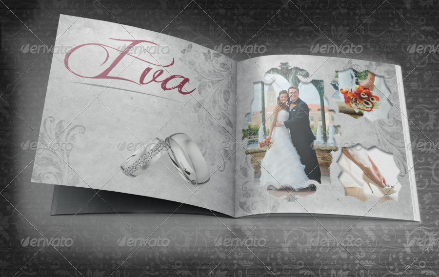 elegant wedding photo albums