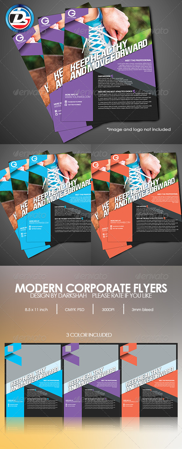 Modern Corporate Flyers - Corporate Flyers