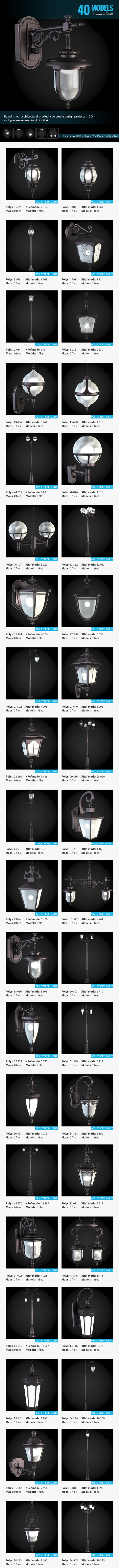 Street Lights Collection - 3Docean 6652802
