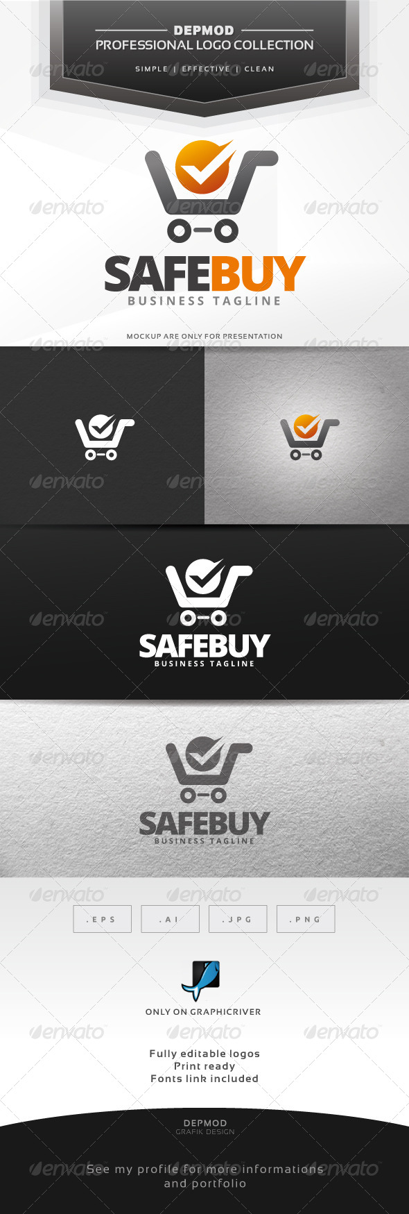 Safe Buy Logo - Symbols Logo Templates