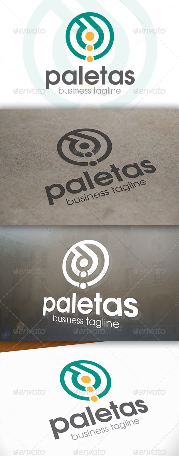 Paletas Logo - Vector Abstract