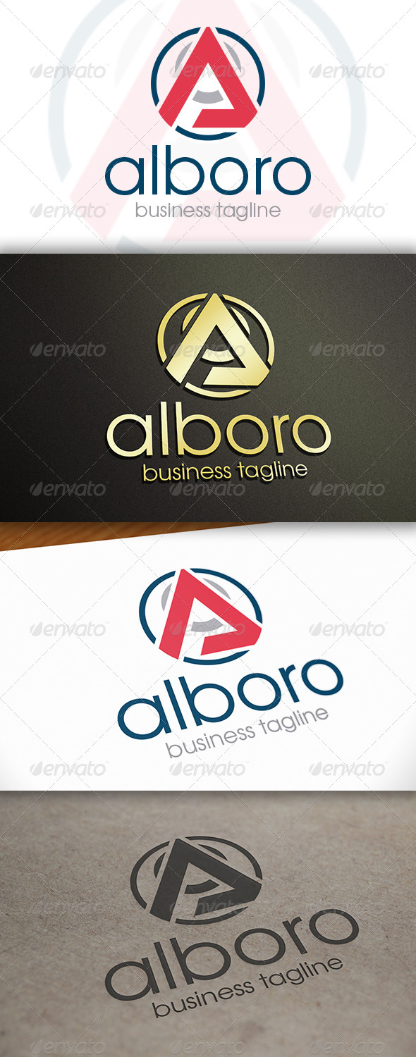 Abstract A Letter Logo - Letters Logo Templates