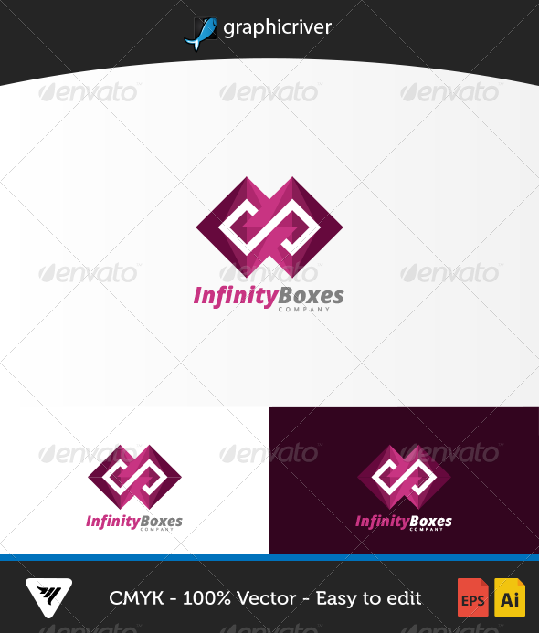 InfinityBoxes Logo - Logo Templates