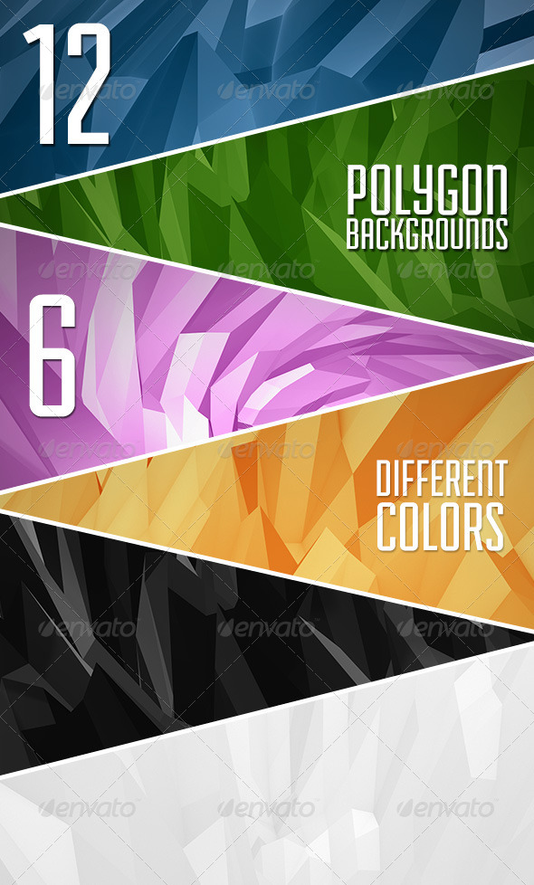 Abstract Polygon Backgrounds Vol.2 - Abstract Backgrounds